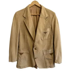 〜80's vintage ビンテージ USA製 Lee リー コーデュロイジャケット テーラードジャケット ベージュ No.M227