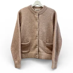 タグ付き 未使用品 Do CLASSE ドゥ クラッセ ラメニットカーディガン 31421-130 ピンク サイズL 定価¥15290 パールボタン 羽織り くすみピンク レディース 秋 ゴーゴー古着久喜倉庫店 草3107