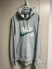 ナイキ SB グレー フーディー XL