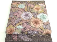 新品 西陣織袋帯【綿芯御仕立付】エミール・ガレの意匠をモチーフに