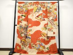 大歳敏秋「淡路人形 楽屋のお染」油彩画 額装 裏書あり 静物画 人形画