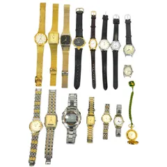 【まとめ売り・ジャンク品】腕時計 16本セット 0.6㎏ SEIKO セイコー CITIZEN シチズン ORIENT オリエント KEYA SWISS HORN その他ブランド メンズ レディース ユニセックス ヴィンテージ アンティーク レトロ