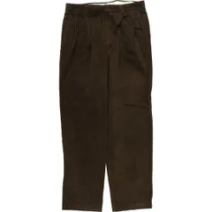 古着 00年代 エディーバウアー Eddie Bauer ツータック コーデュロイパンツ メンズw35相当/eaa459752