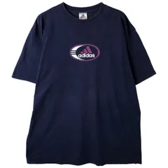 古着 90年代 アディダス adidas ロゴプリントTシャツ USA製 メンズXL相当 ヴィンテージ/eaa608055