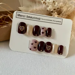 ネイルチップ(サイズオーダー) 𓂃バレンタインネイル