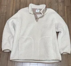UNIQLO × WHITE MOUNTAINEERING プルオーバー フリース XL ベージュ