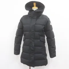 IT4NSPFHIHOW 美品 PYRENEX  ピレネックス グルノｰブル レディース ブラック JP36 ファーなし レディース ダウンジャケット アウター