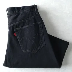 ■古着 Levi's リーバイス 505 ブラックジーンズ デニムパンツ REGULAR FIT 06年製 実寸W32L30【L5448】