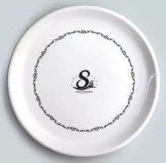 【新品】皿・ボウル アズールレーン8周年ロゴ コラボ記念8周年プレート 「アズールレーン×パセラ 8周年記念コラボ」