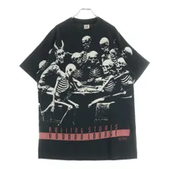 VINTAGE (ヴィンテージ) 90s ROLLING STONES VOODOO LOUNGE FOTL AOP TEE ローリングストーンズ 両面プリント ブラック 半袖Tシャツ