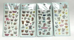 【新入荷】トムとジェリーぷくぷくシール４種セット