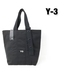 新品 Y-3 ワイスリー トートバック IR5794 Y-3 TOTE Poly　ショルダーバック ヨウジヤマモト　アディダス　YOJI YAMAMOTO　adidas ブラック　山本耀司　スリーストライプス # 269のサムネイル