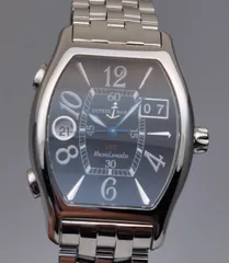 中古 ユリスナルダン Ulysse Nardin ミケランジェロ UTC ビッグデイト 223-68 ブラック文字盤 SS 自動巻き メンズ 腕時計のサムネイル