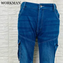WORKMAN ワークマン Fieldcore フィールドコア AERO STRETCH エアロストレッチ デニムパンツ LL メンズ 0044K