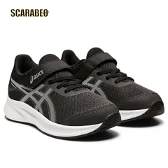 アシックス ジュニア PATRIOT 13 PS 子供用ランニング フィットネス 運動 シューズ  快適な履き心地 トレーニング 耐久性 靴 1014a264-020 19.5