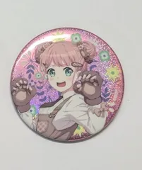 BanG Dream! ガールズバンドパーティ！ トレーディングホログラム缶バッジ Animal×Mofu-mofu Party! ver 上原ひまり バンドリ グッズ 缶バッジ 缶バッチ カンバッチ カンバッジのサムネイル