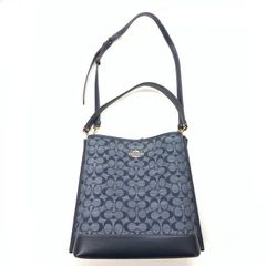 最終値下げ⭐︎未使用⭐︎coachモリーバケット バッグシグネチャー
