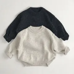 キッズ セーター 男女兼用 シンプル