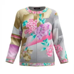 １日お値下げ　美品✨LEONARD アンサンブル 花柄 Lサイズピンク 1日お値下げ 美品✨LEONARD アンサンブル 花柄 Lサイズピンク