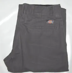 送料無料! USED Dickies ディッキーズ ワークパンツ レギュラーフィット GREY　実寸W30　WP-27