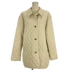バーバリー ロンドン BURBERRY LONDON キルティング ジャケット 裏地ノバチェック アイボリー ☆AA★