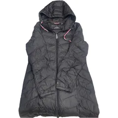 ◼︎トミーヒルフィガー パッカブル ダウンコート ロング ブラック 軽量 レディース