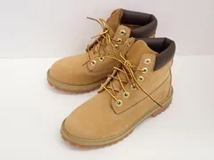 ★3604☆Timberland ティンバーランド 6INCH PREMIUM WATERPROOF BOOTS 6インチ 12909 ウィートヌバック キッズ/レディース　22.5㎝