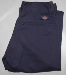 送料無料! USED Dickies ディッキーズ ワークパンツ 874 NAVY　W28　WP-30