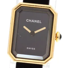 シャネル CHANEL H6125 プルミエール ヴェルヴェット クォーツ レディース _884170【ev20】 プルミエール リボン イエローゴールド - H6125 | CHANEL シャネル