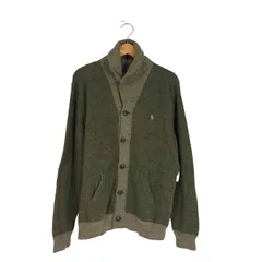 ポロラルフローレン POLO RALPH LAUREN スモールポニー刺繍 セパポケ ショールカラー カーディガン メンズ import：L 