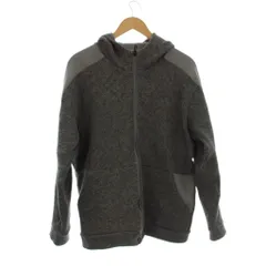 アディダス adidas ジップアップパーカー  ニット グレー /JP