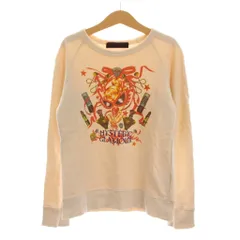 ヒステリックグラマー ミニ HYSTERIC GLAMOUR MINI トレーナー スウェット 長袖 130 ベージュ グラフィックプリント 943584 /YM