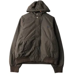 古着 フレッドペリー FRED PERRY 中綿パーカー パファージャケット イタリア製 メンズXL相当/eaa459019