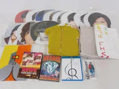  中古品 NEWS 加藤シゲアキ グループグッズ 他 パーカー タオル うちわ アクリルスタンド 等 グッズセット