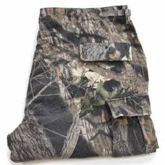 90s PROPPER リアルツリーカモ カーゴ ハンティングパンツ XL-R★オールド アウトドア キャンプ ビッグサイズ