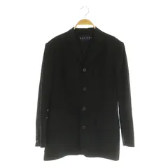 ラルフローレン RALPH LAUREN テーラードジャケット 4B シングル 胸ポケット 総裏地 13 ブラック /MY ■OS