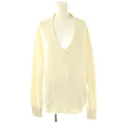 スピック&スパン Spick&Span 21SS コットン混 ニット セーター 長袖 オフホワイト /ES