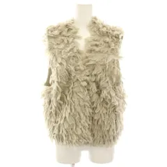 アーバンリサーチ URBAN RESEARCH ループニットベスト F グレー シャギー ウール混 /HN