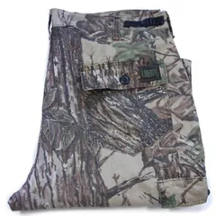 90s LIBERTY REALTREE リアルツリーカモ コットン リップストップ カーゴ ハンティングパンツ L-R★オールド ビンテージ アウトドア