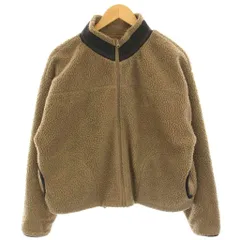 シェラデザイン SIERRA DESIGNS ボアブルゾン フリースジャケット F 茶 ブラウン ジップアップ /HN ■MA