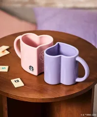⚪︎ 韓国スタバ x FRIENDS ⚪︎ Friends Heart Mug Set 355ml 2P