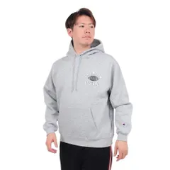 【即日発送】Fit Loose グラフィックロゴプリント USA フーデッドスウェットシャツ COTTON アクションスタイル 長袖 C3-Y105 パーカー メンズ [チャンピオン]