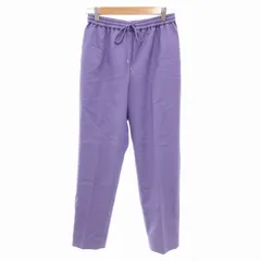 B&Y ユナイテッドアローズ BEAUTY&YOUTH ビューティー&ユース スラックス パンツ ストレート イージー S 紫 パープル /UD ■F