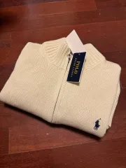 ポロラルフローレン 쿼タージップセーター/ハーフジップ (L)