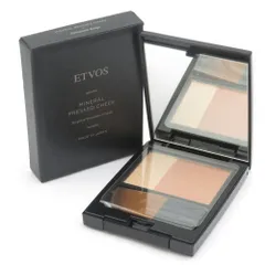 未使用 ETVOS エトヴォス ミネラルプレストチーク チークカラー 4.5g シナモンベージュ BD4192L