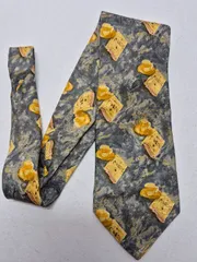 【used品】美品！GIVENCHY メンズネクタイ シルク100% MADE IN ITALY