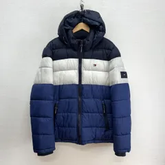 TOMMY HILFIGER トミーヒルフィガー クラシックナイロンフーディパファージャケット 中綿ジャケット S 10132752