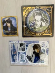 未開封 銀魂 桂 2024 誕生日 ジオラマ 缶バッジ+おまけ付き(※メルカリshop取引では対象外)2種