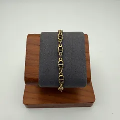 DIOR（ディオール） CDリンク ブレスレット ゴールドカラー ロゴチェーン