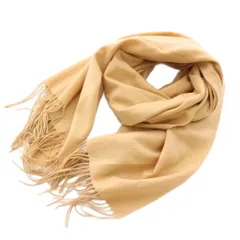 フルラ FURLA マフラー ストール フリンジ ベージュ /YM